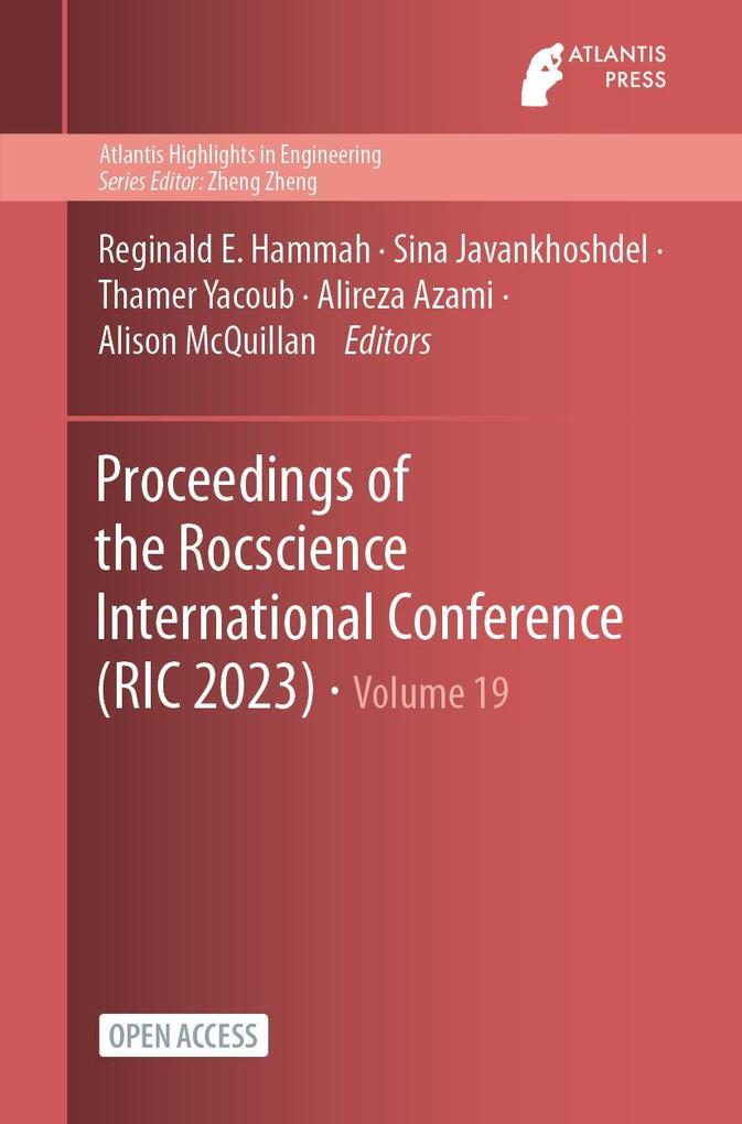 Proceedings of the Rocscience International Conference 2023 (RIC2023)