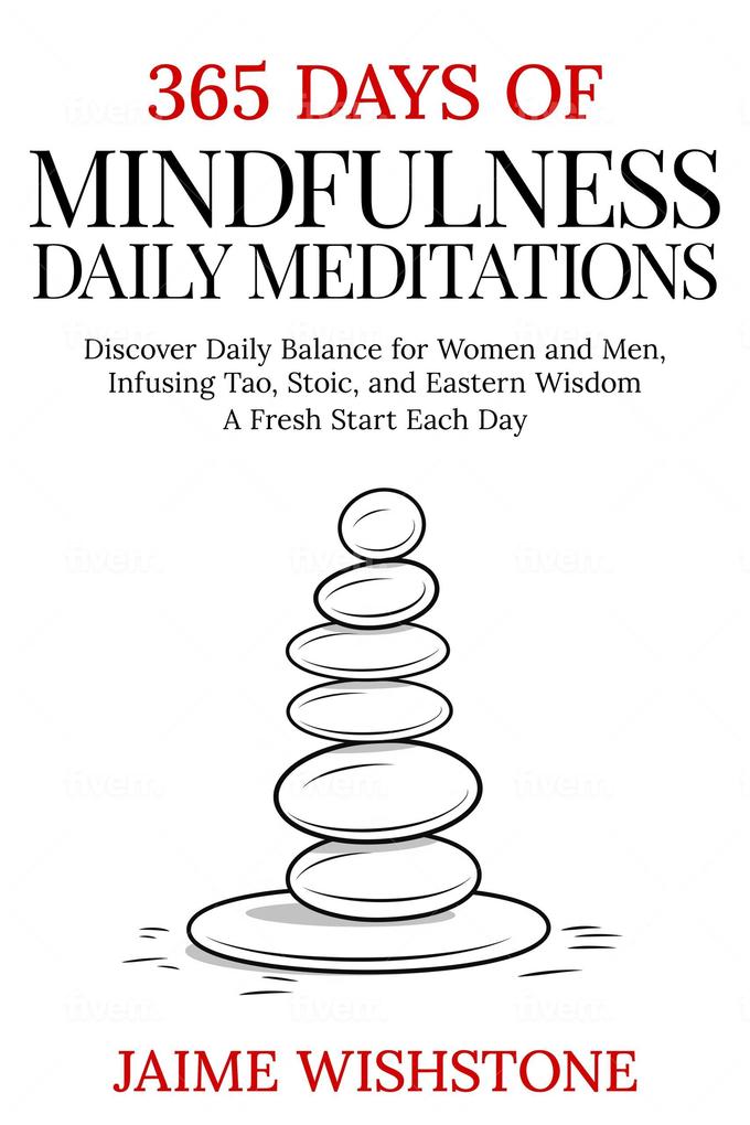 365 Days Of Mindfulness: Daily Meditations - Discover Daily Balance for Women and Men Infusing Tao Stoic and Eastern Wisdom - A Fresh Start Each Day