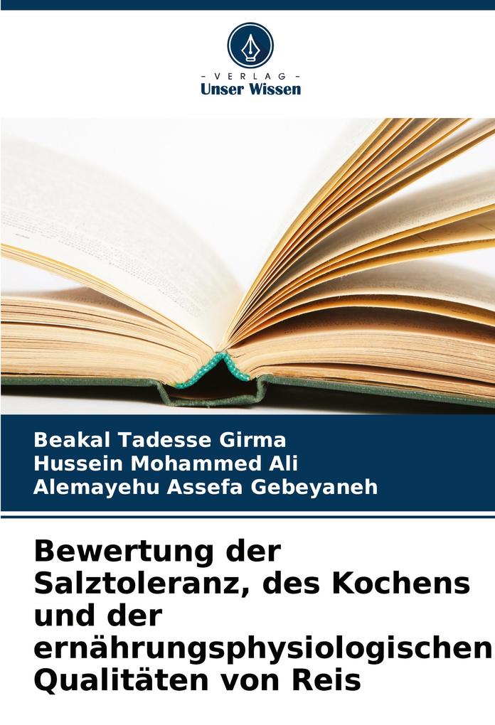 Bewertung der Salztoleranz des Kochens und der ernährungsphysiologischen Qualitäten von Reis