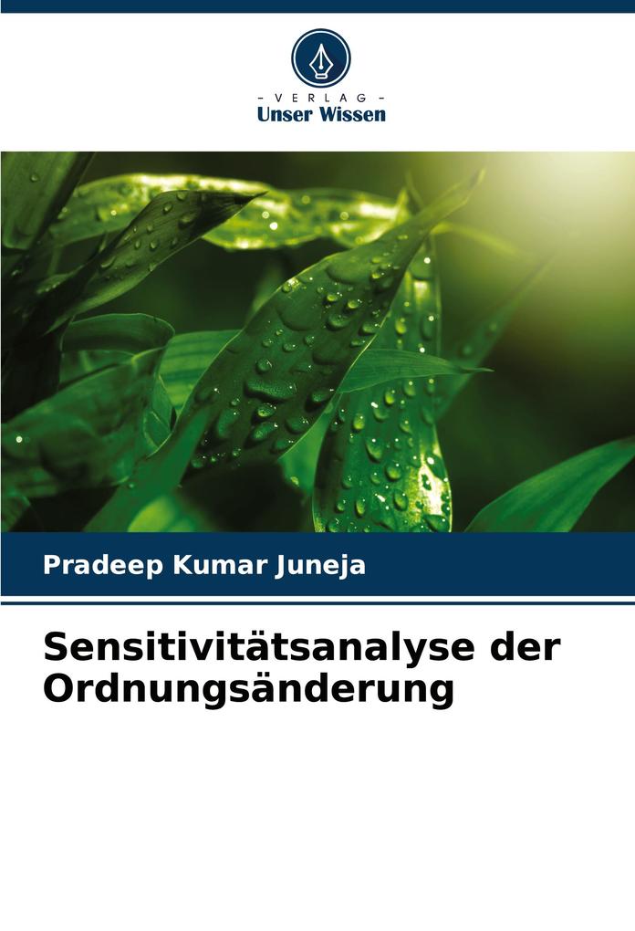 Sensitivitätsanalyse der Ordnungsänderung