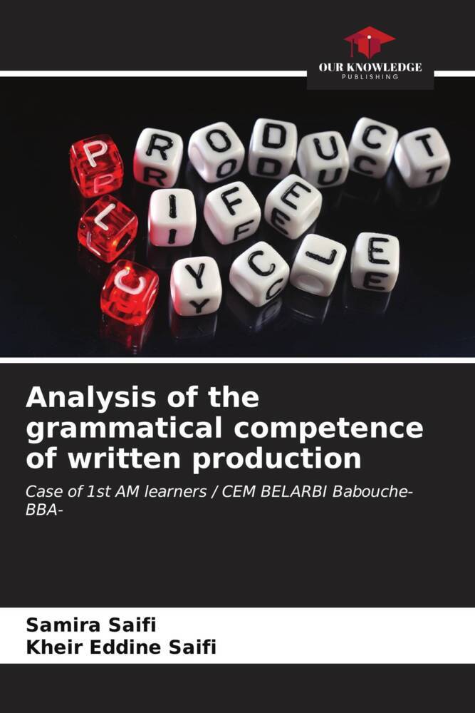 Analysis of the grammatical competence of written production