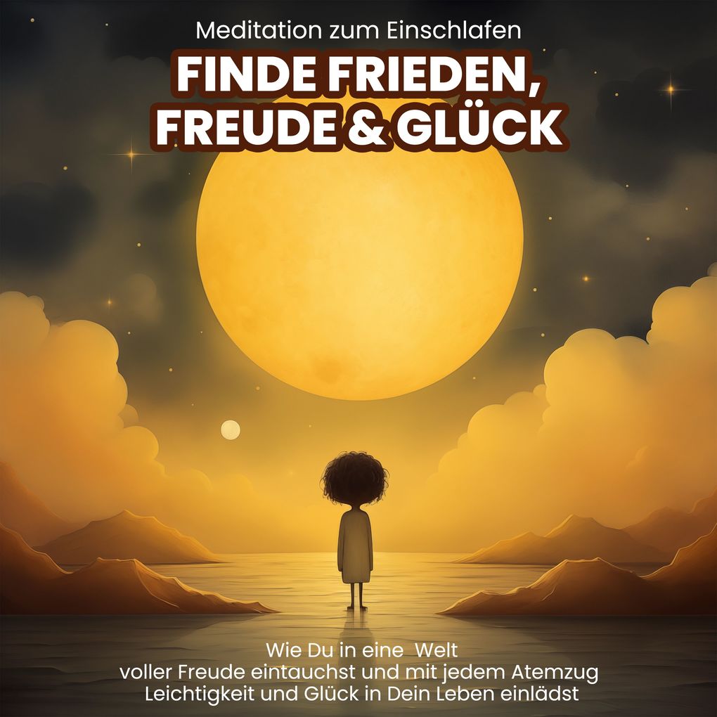 Meditation zum Einschlafen: Finde Frieden Freude & Glück