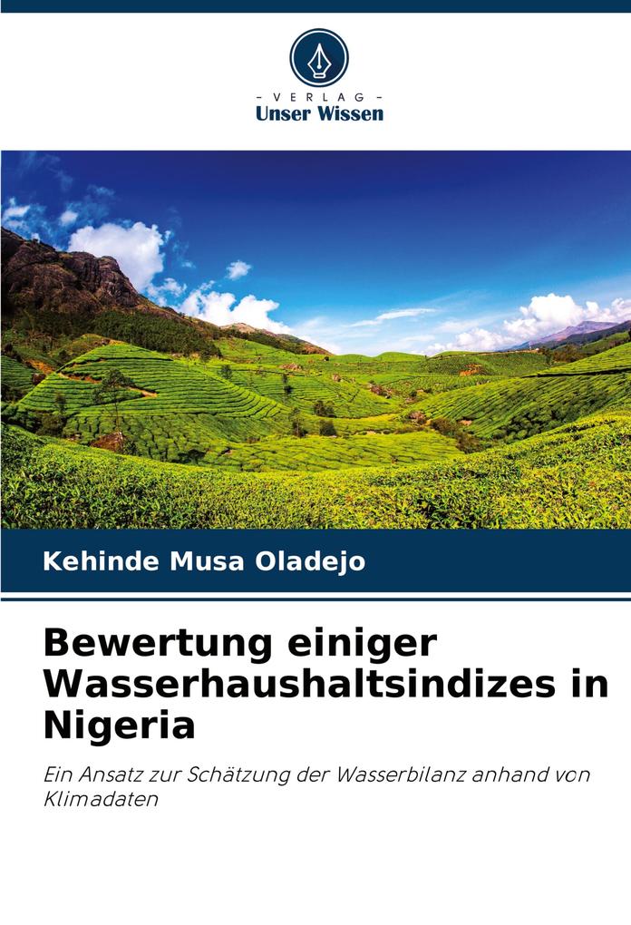 Bewertung einiger Wasserhaushaltsindizes in Nigeria