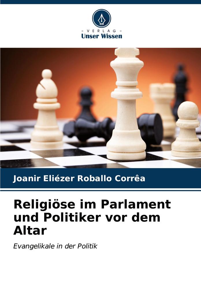 Religiöse im Parlament und Politiker vor dem Altar