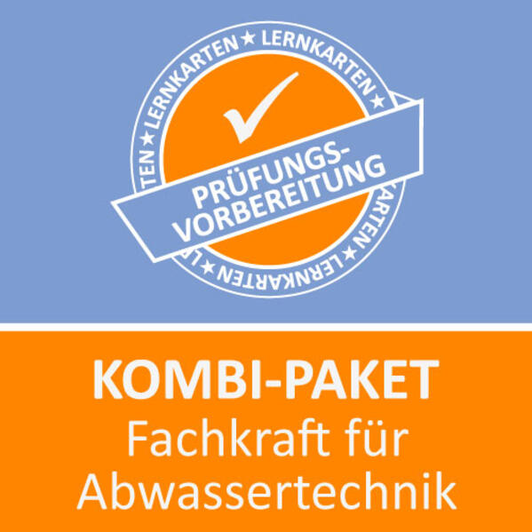 Princoso Kombi-Paket Fachkraft Für Abwassertechnik Lernkarten, Schulbücher Von Jennifer Christiansen, Michaela Rung-Kraus - Image 4