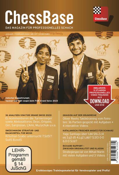 ChessBase Magazin 217 (Januar/Februar 2024)