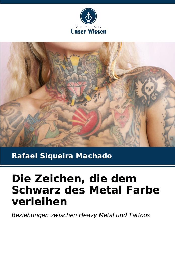 Die Zeichen die dem Schwarz des Metal Farbe verleihen