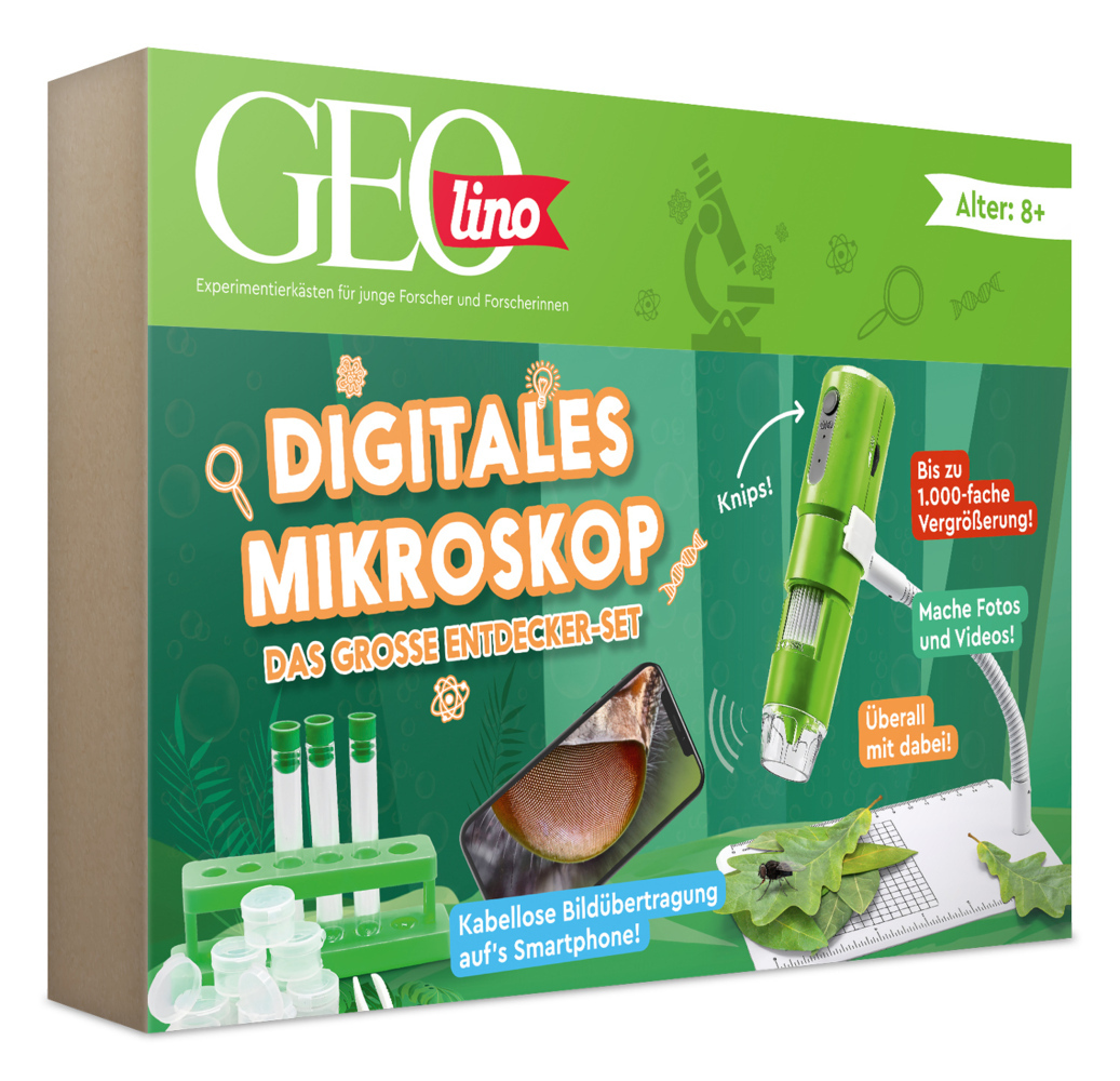 FRANZIS - GEOlino Digitales Mikroskop, Multicolor