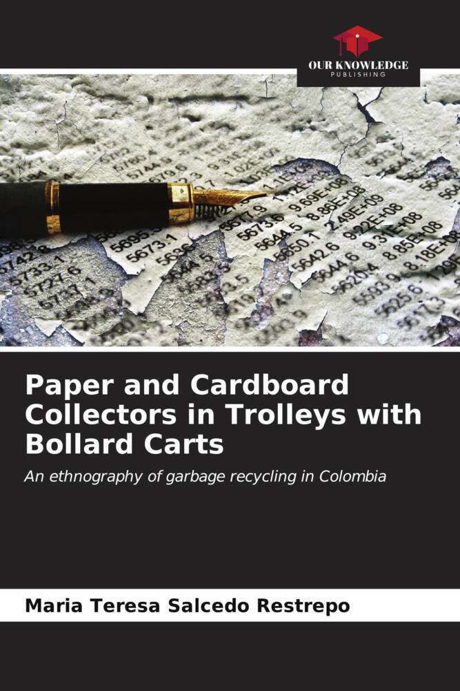Paper and Cardboard Collectors in Trolleys with Bollard Carts