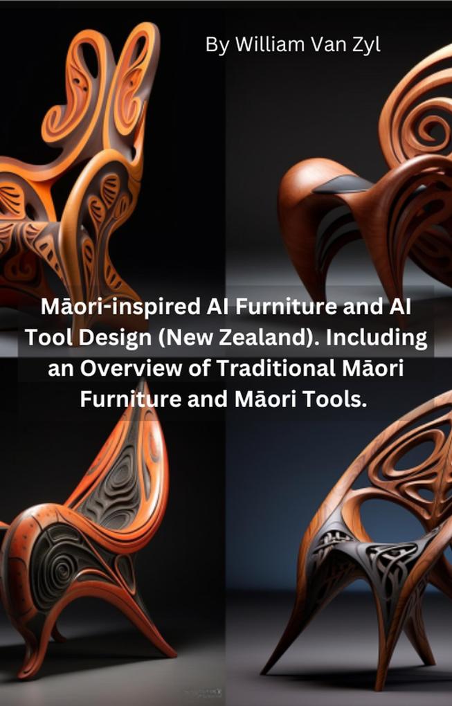 Maori-inspired AI Furniture and AI Tool  (New Zealand). Including an Overview of Traditional Maori Furniture and Maori Tools.
