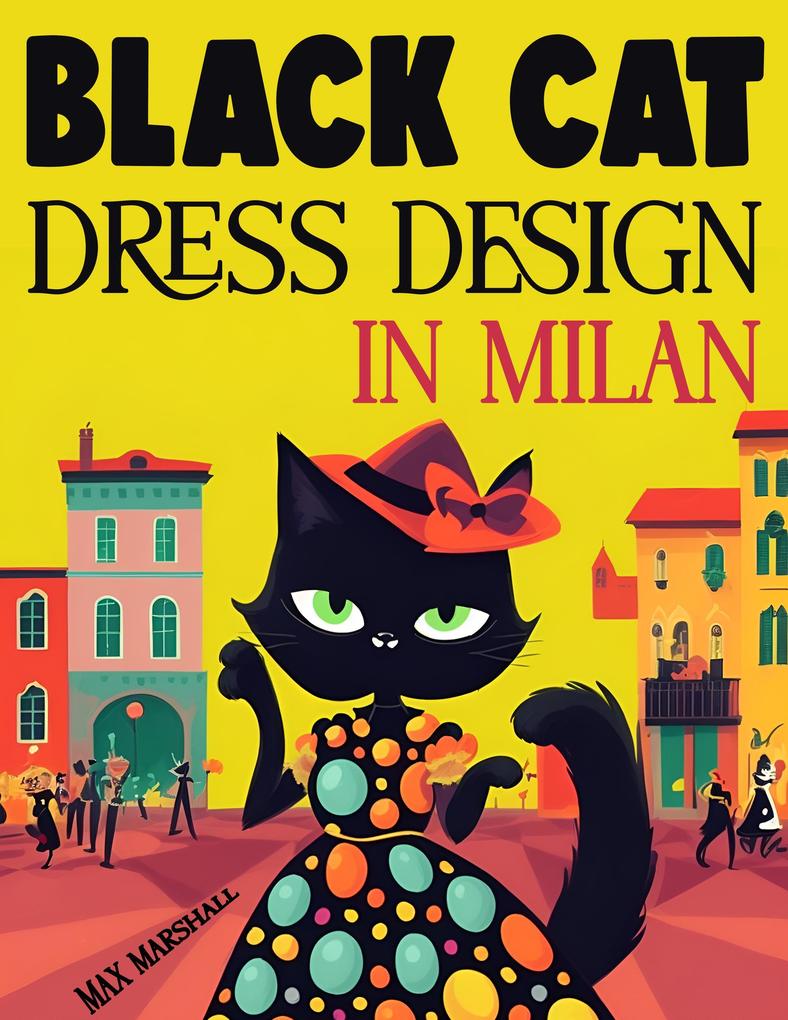 Black Cat Dress  in Milan