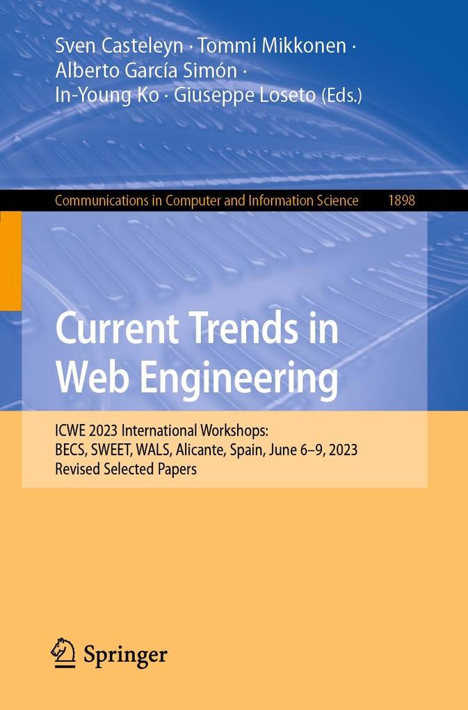 Current Trends in Web Engineering