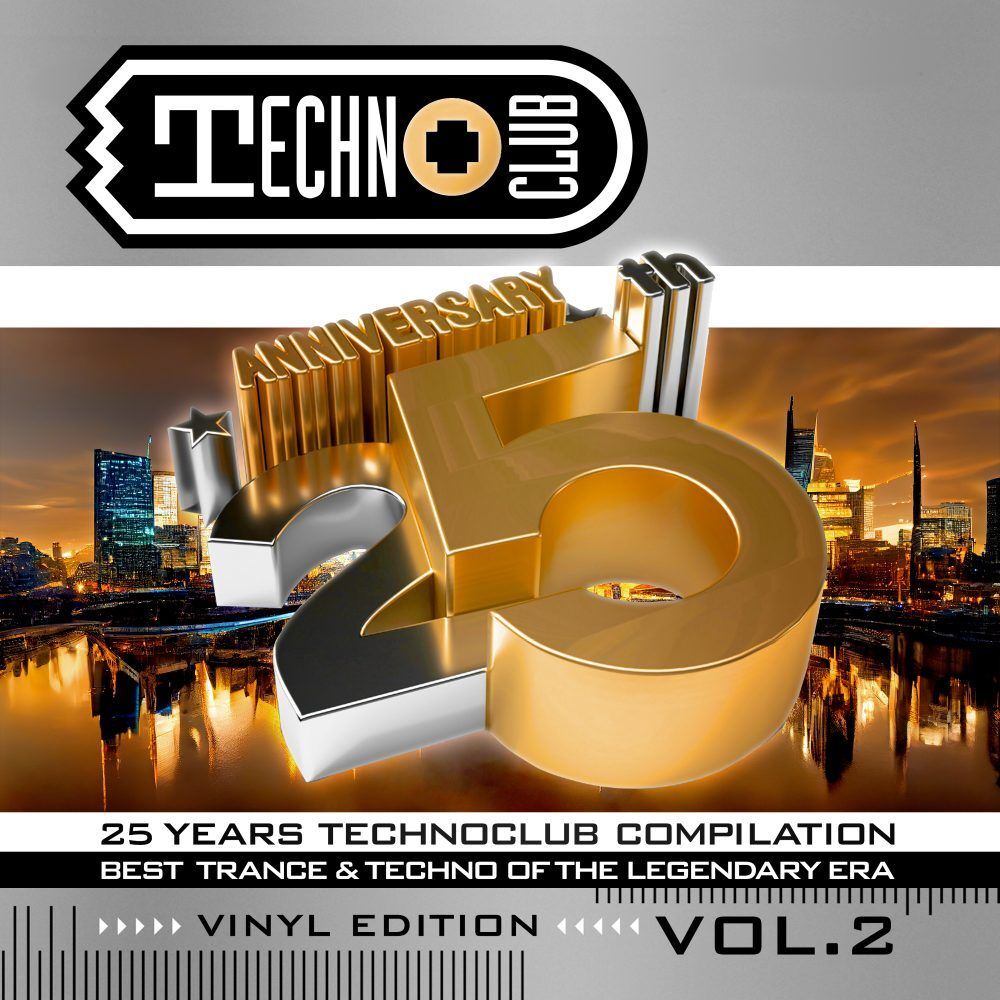 25 Years Techno Club Compilation 2 Schallplatten
