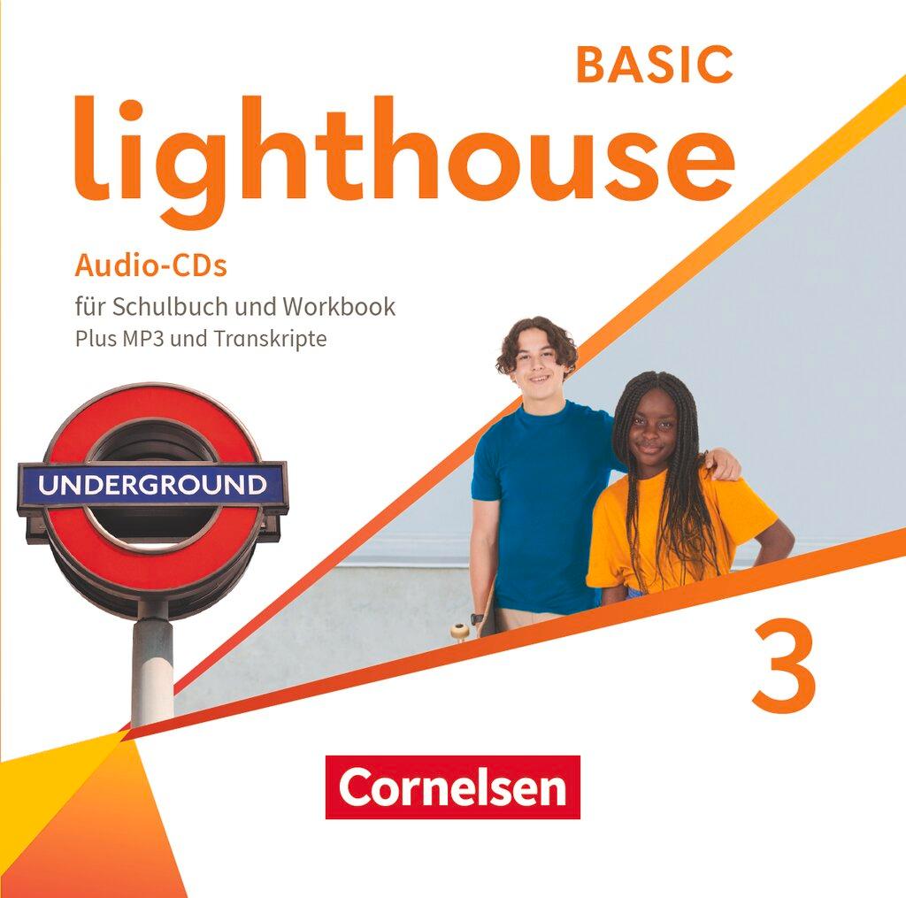 Lighthouse Band 3: 7. Schuljahr - Audio-CDs für Schulbuch und Workbook