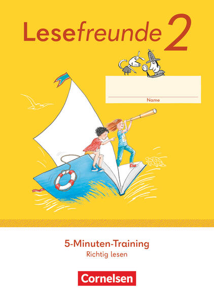 Lesefreunde 2. Schuljahr. 5-Minuten-Training - Arbeitsheft Richtig Lesen - Östliche Bundesländer und Berlin