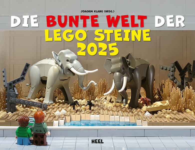Die bunte Welt der LEGO® Steine Kalender 2025 Wandkalender