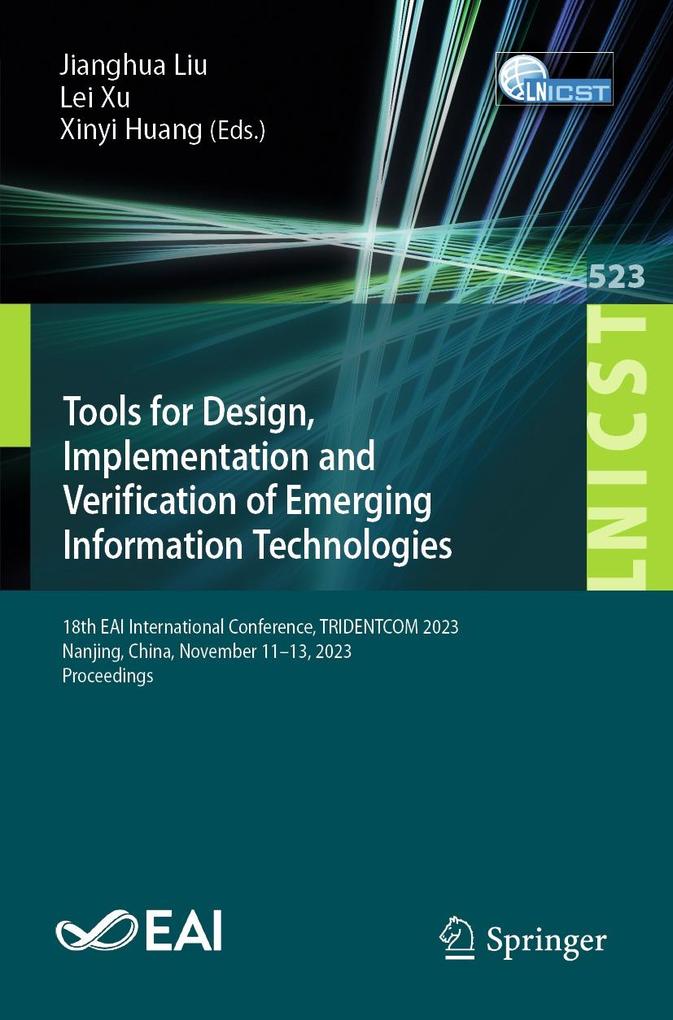 Tools for  Implementation and Verification of Emerging Information Technologies