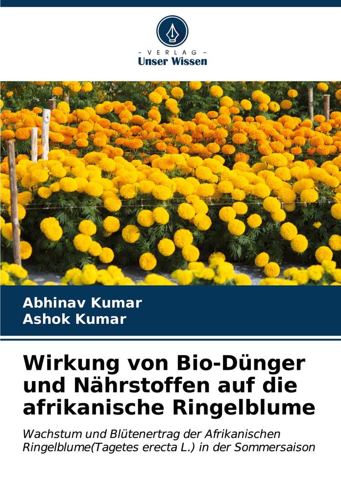 Wirkung von Bio-Dünger und Nährstoffen auf die afrikanische Ringelblume