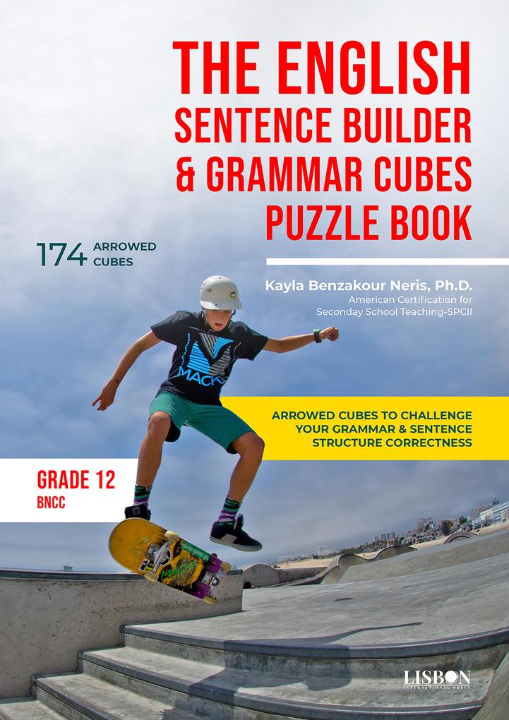 The English Sentence Builder & Grammar Cubes Puzzle Book
