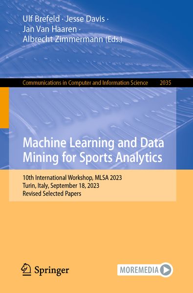 Machine Learning and Data Mining for Sports Analytics