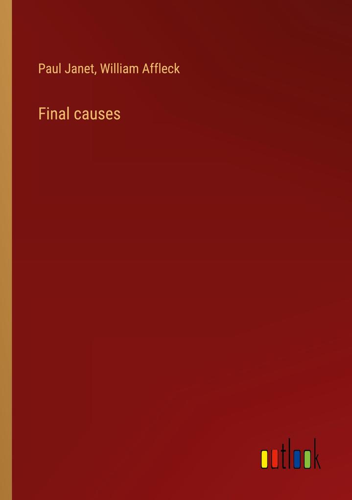 Final causes