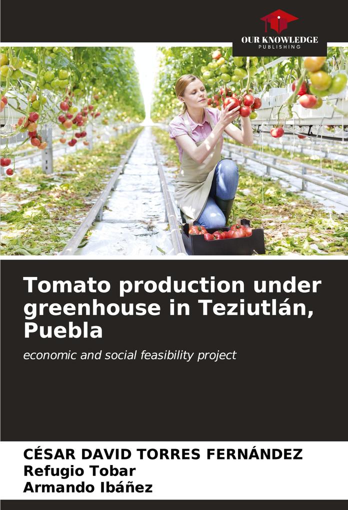 Tomato production under greenhouse in Teziutlán Puebla