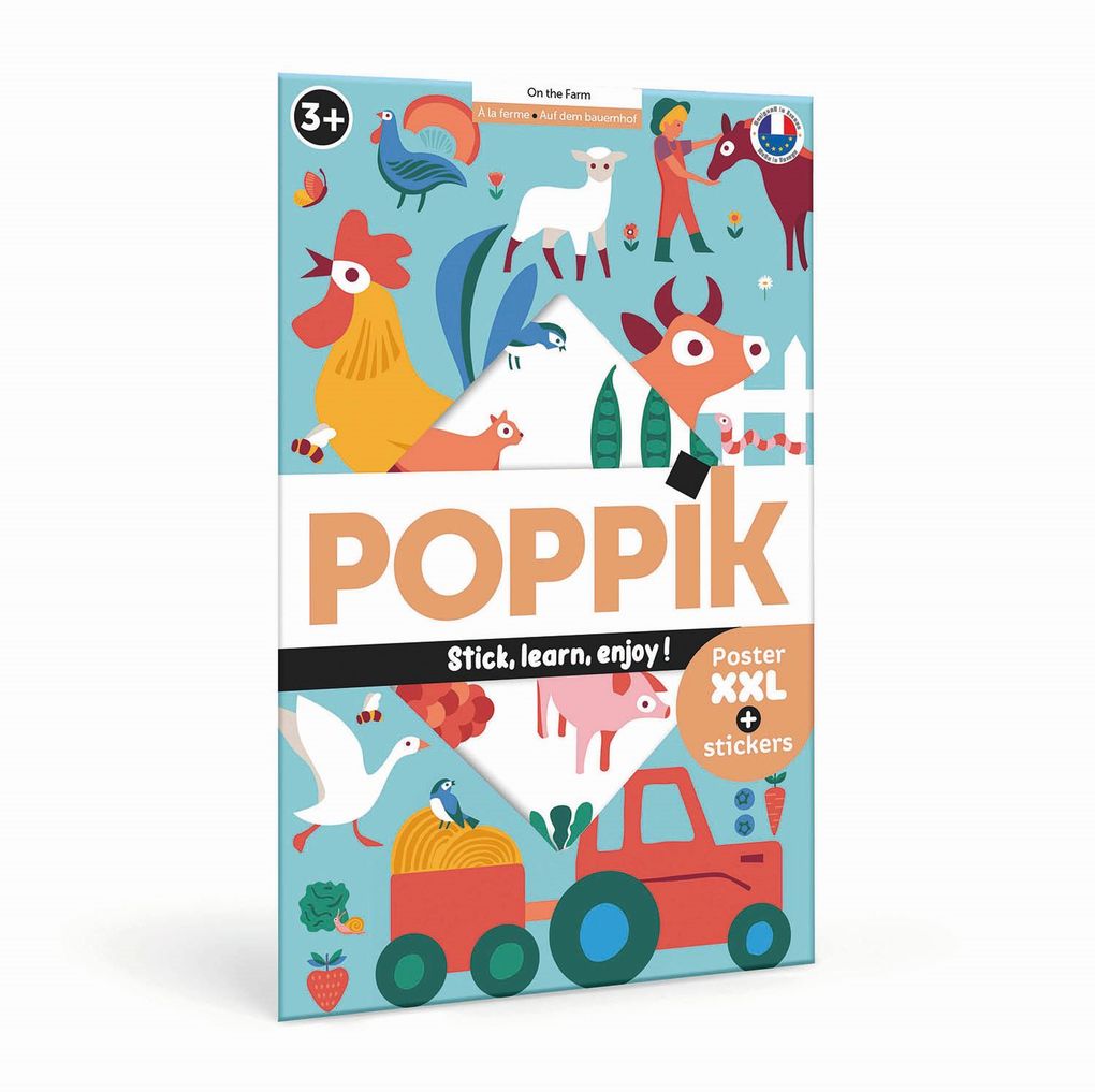 Poppik - Lernposter Bauernhof