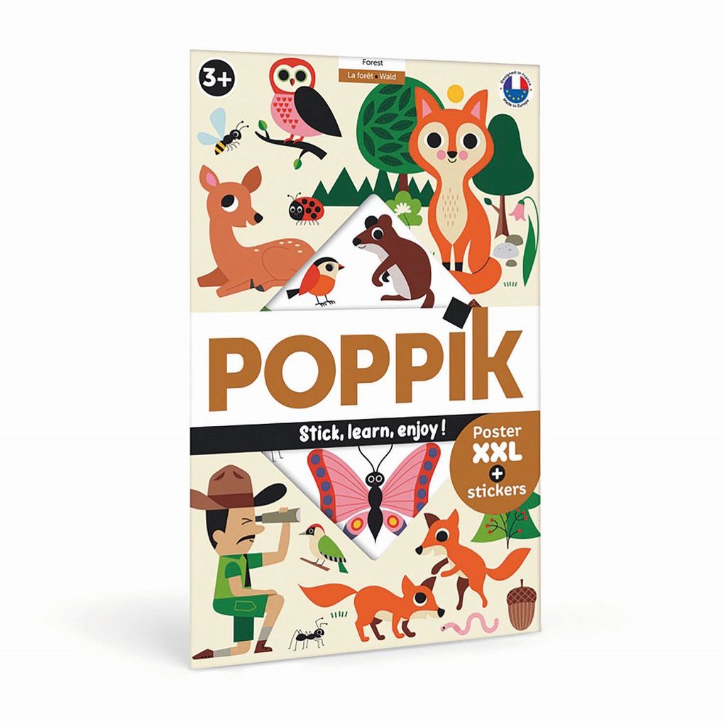 Poppik - Lernposter Wald
