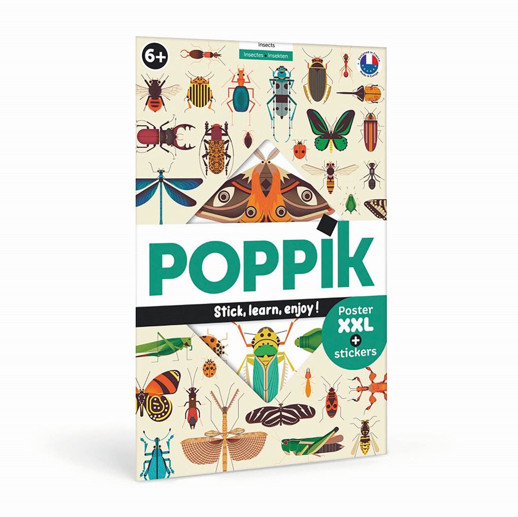 POPPIK - Lernposter & Sticker Insekten