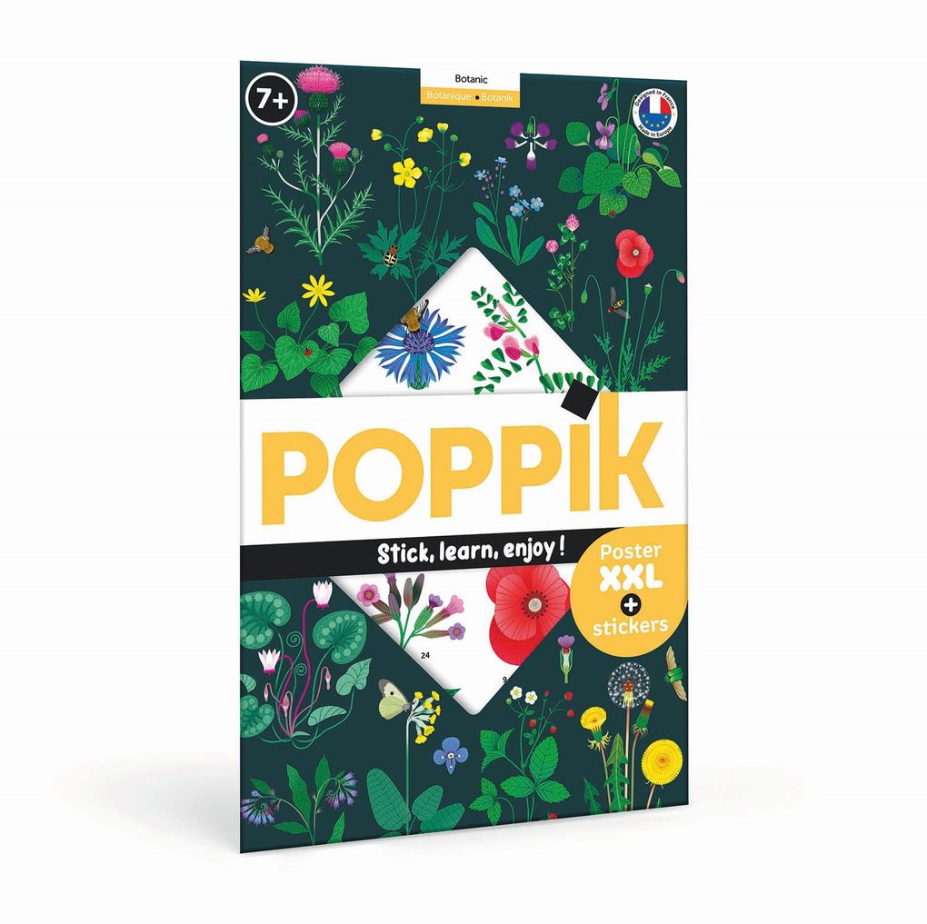 Poppik - Sticker Lernposter Botanik