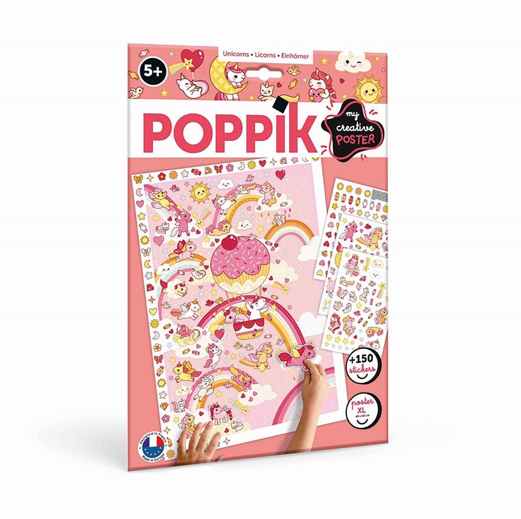 Poppik - Kreativposter Einhörner