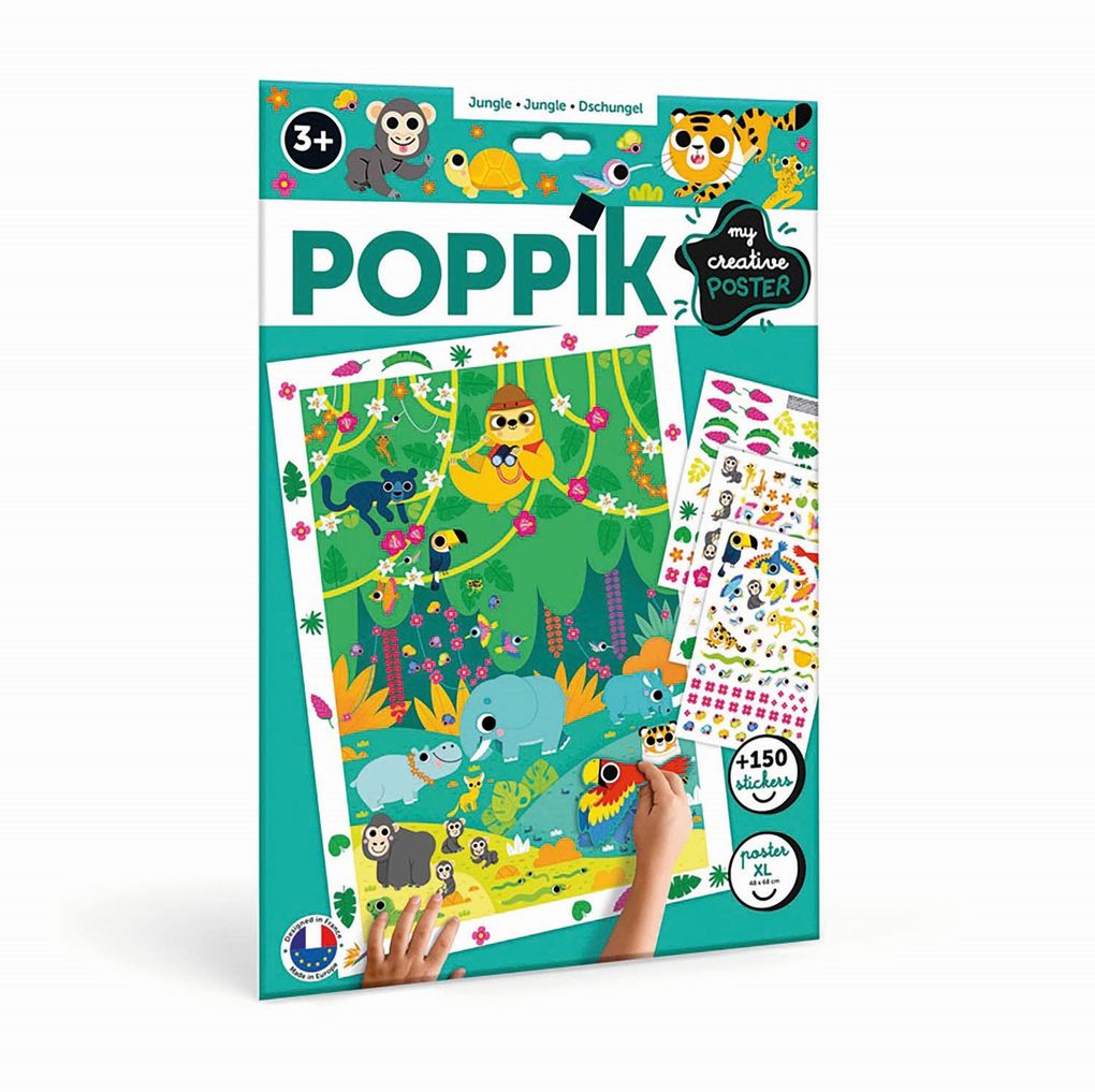 Poppik - Kreativposter Dschungel