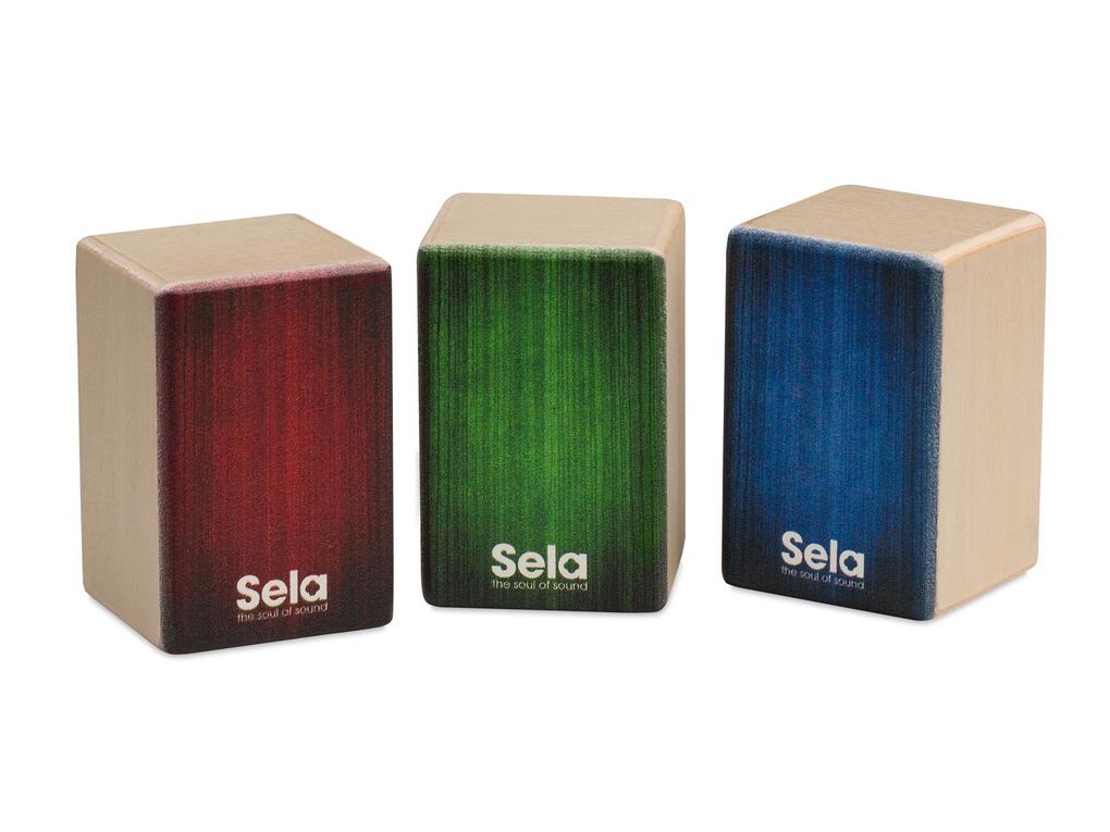Mini Cajon Shaker Set (Soft Medium Hard)