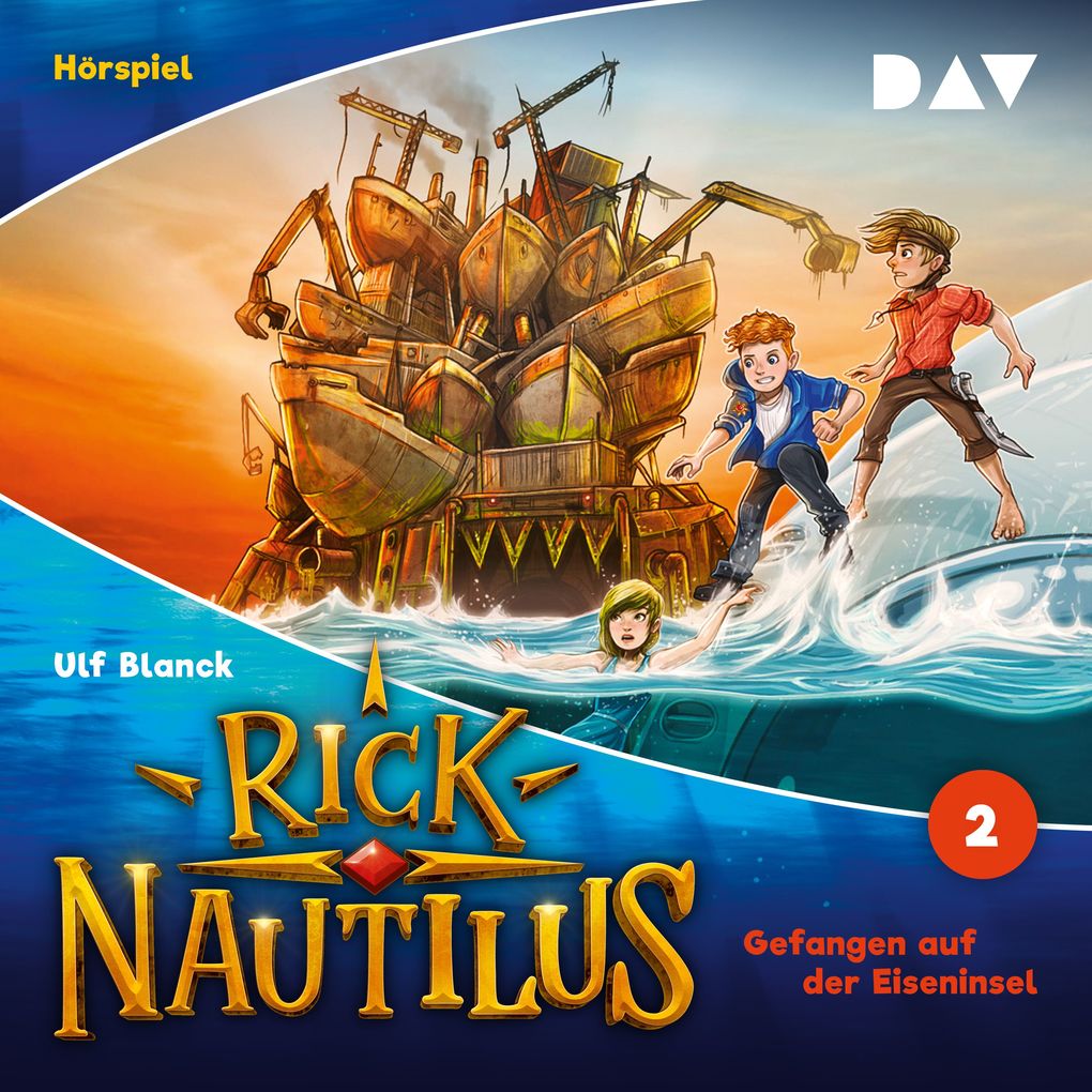 Rick Nautilus Folge 2: Gefangen auf der Eiseninsel (Hörspiel)