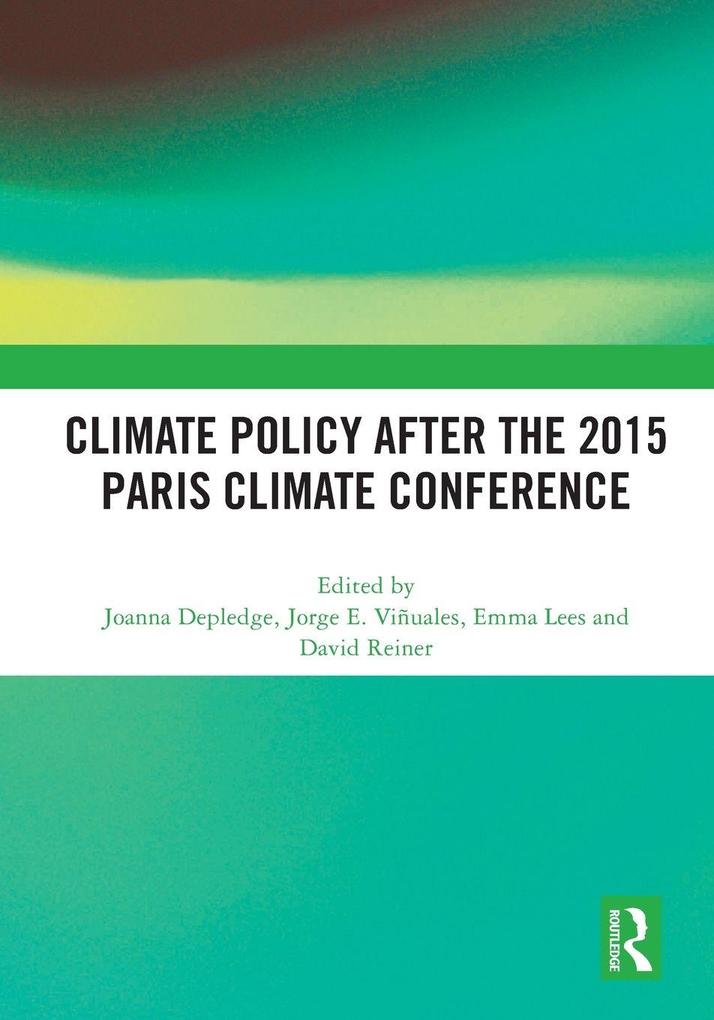 Climate Policy after the 2015 Paris Climate Conference