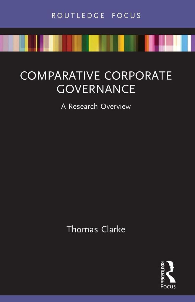 Comparative Corporate Governance