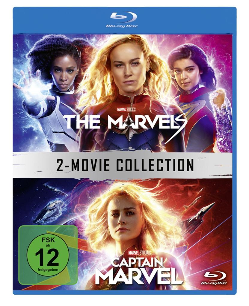 The Marvels / Captain Marvel 2-Movie Collection BD