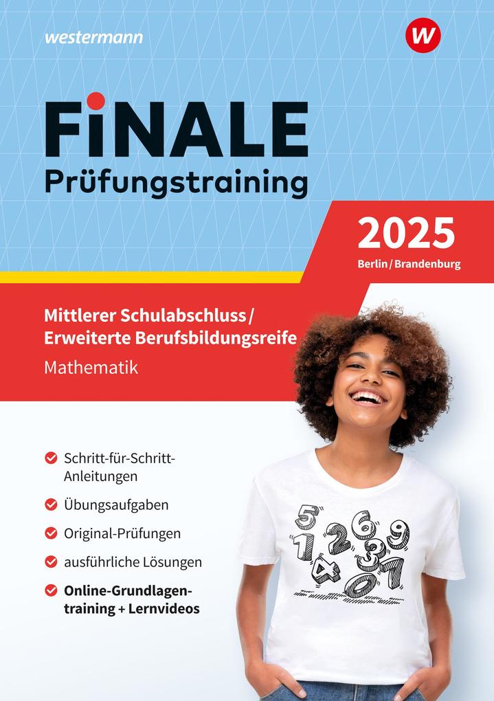FiNALE - Prüfungstraining Mittlerer Schulabschluss Fachoberschulreife Erweiterte Berufsbildungsreife Berlin und Brandenburg. Mathematik 2025