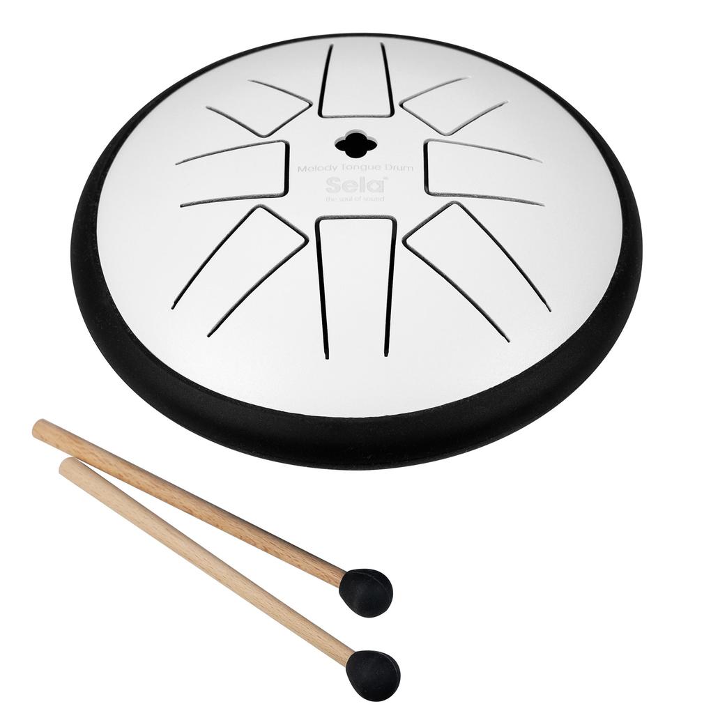 Melody Tongue Drum 6' G Min White