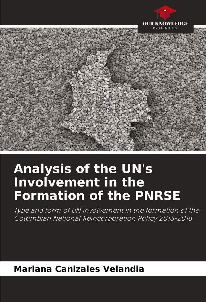 Analysis of the UN's Involvement in the Formation of the PNRSE