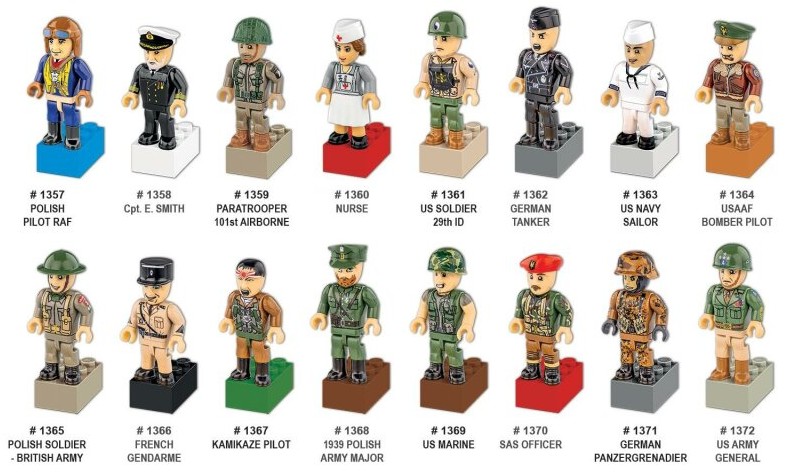 COBI 1373 - Schlüsselanhänger Spielfigur 1 Stück