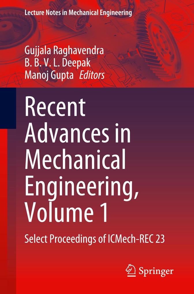 Recent Advances in Mechanical Engineering Volume 1