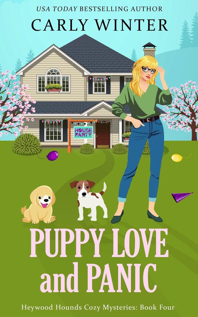 Puppy Love and Panic (Heywood Hounds Cozy Mysteries #4)