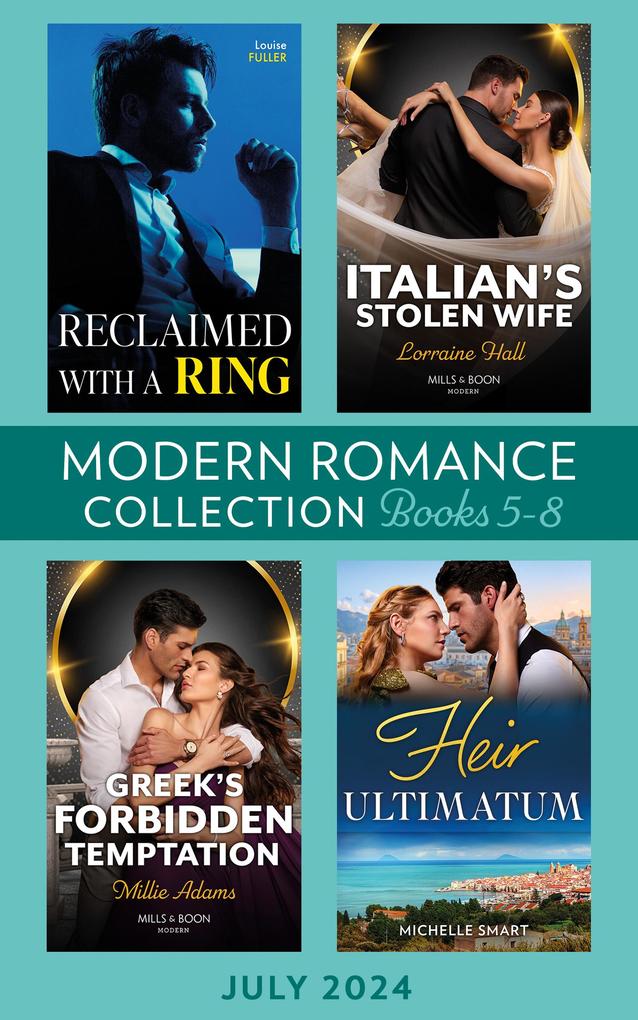 Modern Romance July 2024 Books 5-8
