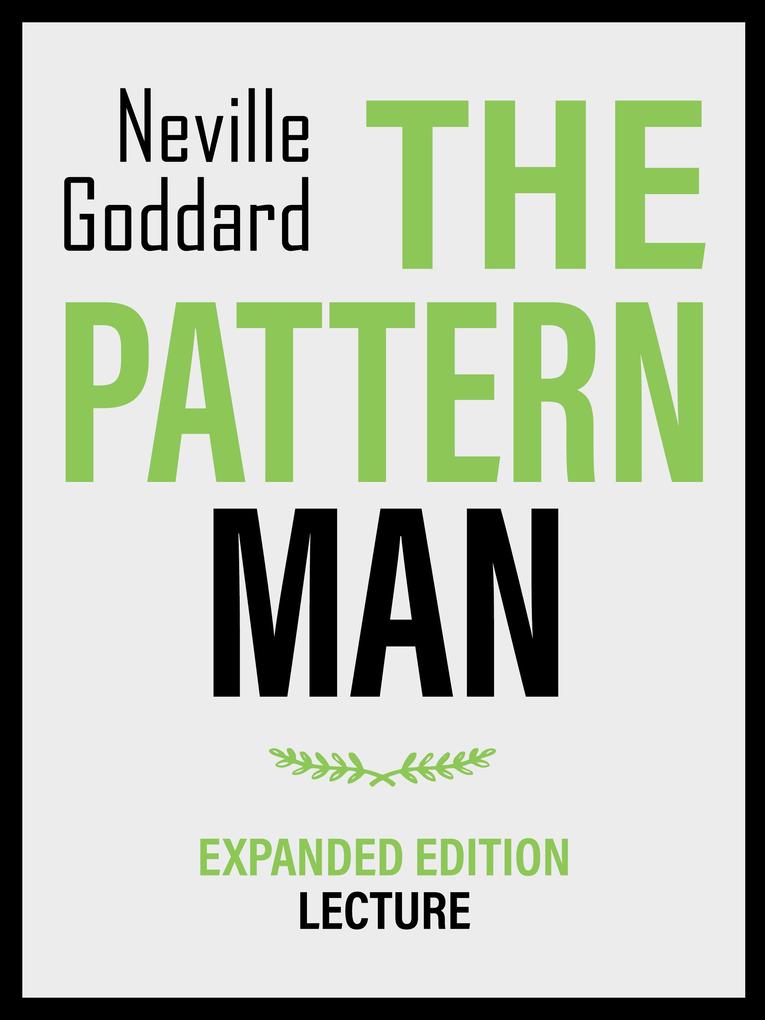 The Pattern Man - Expanded Edition Lecture