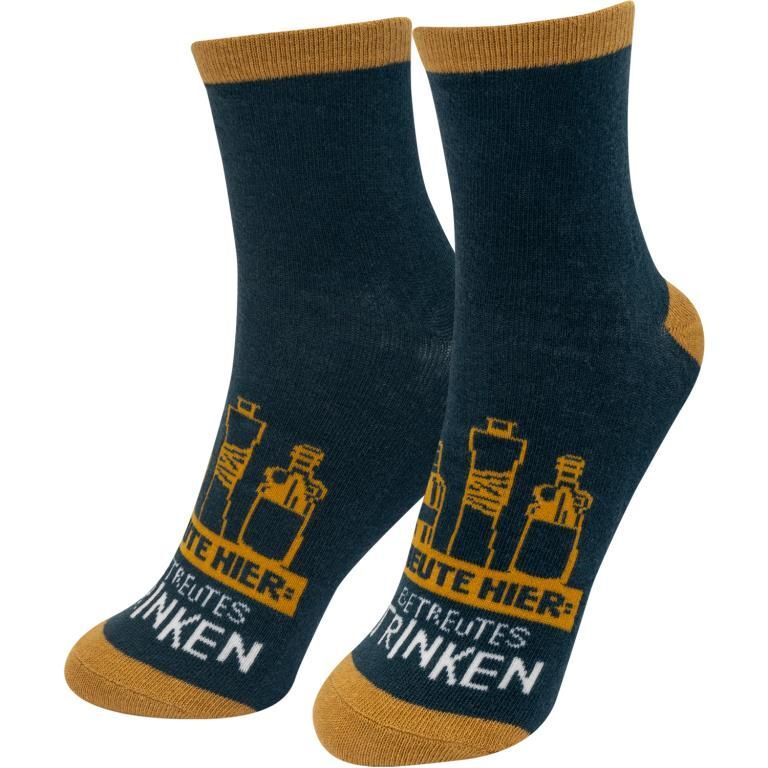 Zaubersocken Motiv Betreut 1 Paar für Größe 41-46