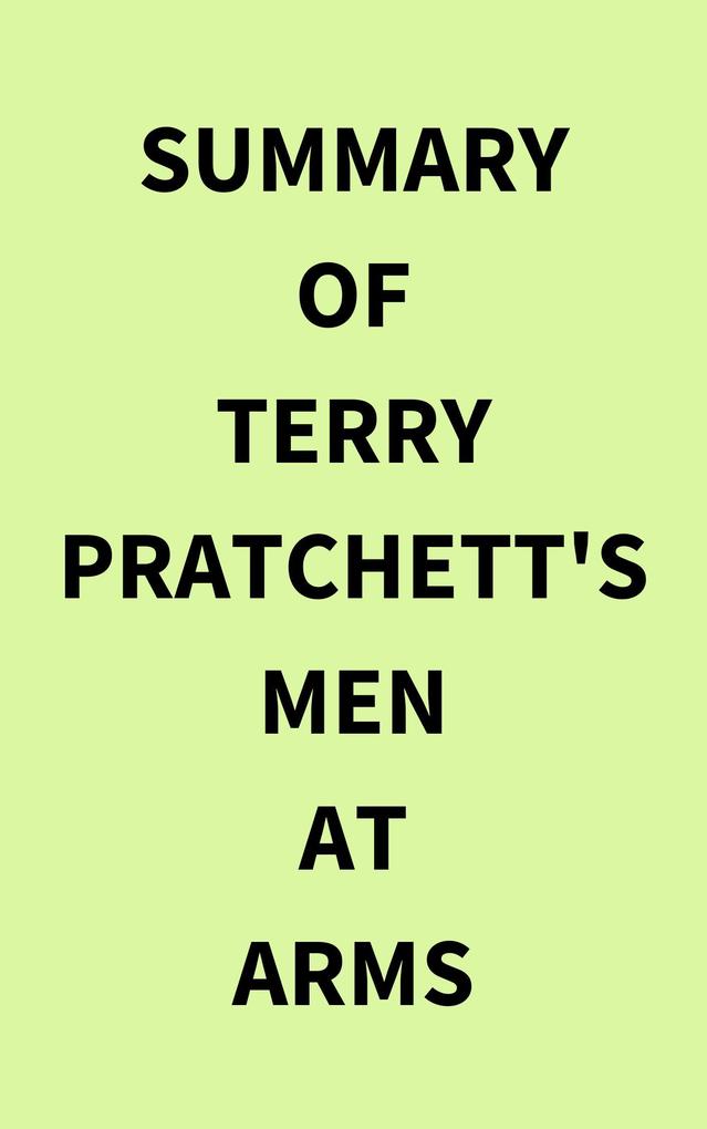 Summary of Terry Pratchett‘s Men at Arms