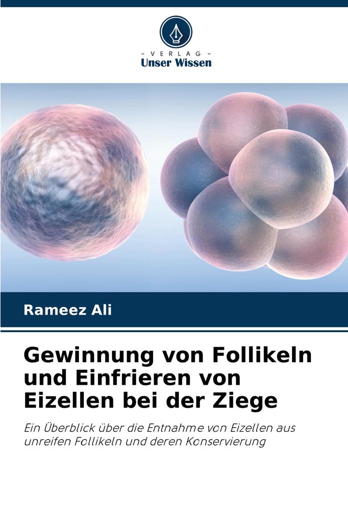 Gewinnung von Follikeln und Einfrieren von Eizellen bei der Ziege