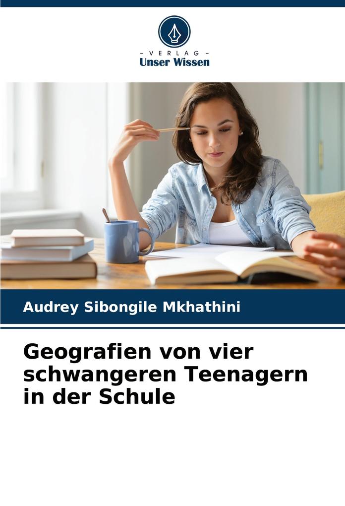 Geografien von vier schwangeren Teenagern in der Schule