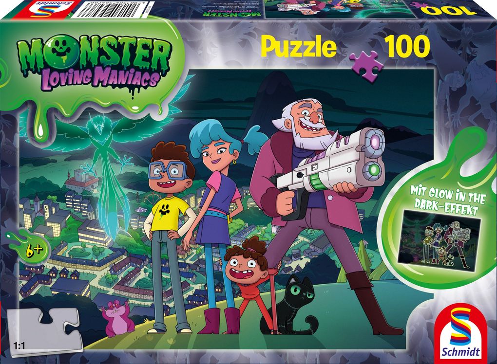 Schmidt Spiele - Monster Loving Maniacs: Nacht über Gruselbruch 100 Teile